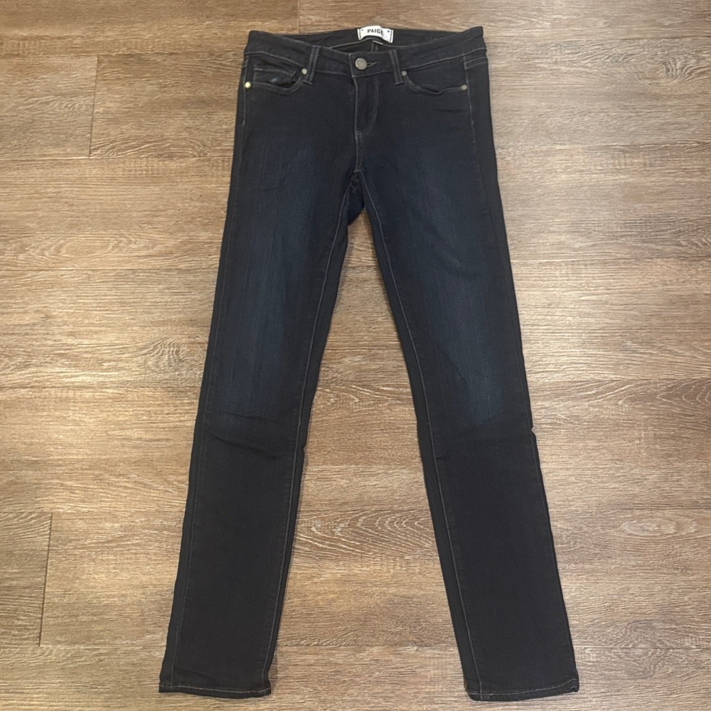 PAIGE Dark Wash Skinny Jeans